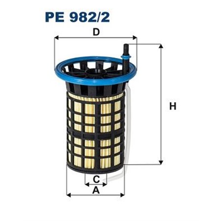 PE 982/2  Fuel filter FILTRON 