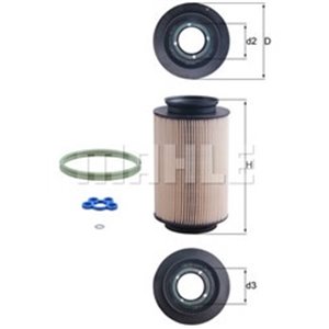 KX 178D Fuel Filter KNECHT - Top1autovaruosad