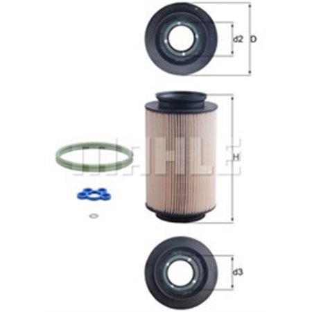 KX 178D Fuel Filter KNECHT