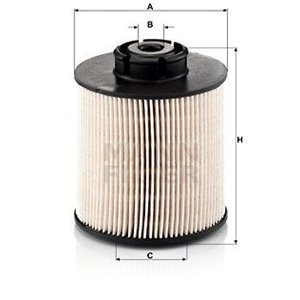 PU 1046/1 X  Fuel filter MANN FILTER 