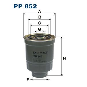 PP 852 Kütusefilter FILTRON - Top1autovaruosad