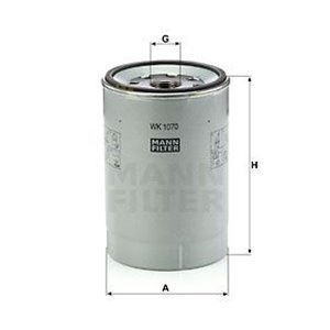 WK 1070 X  Fuel filter MANN FILTER 