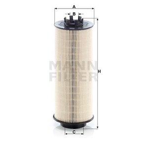 PU 966/1 x Kütusefilter MANN-FILTER - Top1autovaruosad