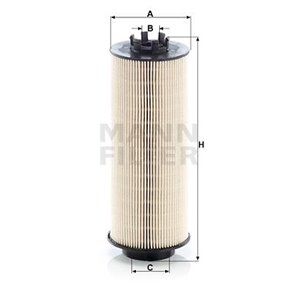PU 966 1 X  Fuel filter MANN FILTER  - Top1autovaruosad