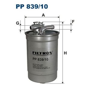 PP 839/10  Fuel filter FILTRON 