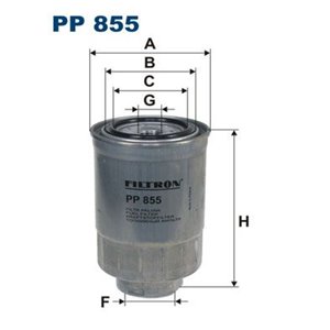 PP 855 Топливный фильтр FILTRON     