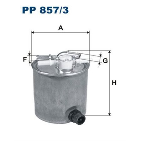 PP 857/3 Fuel Filter FILTRON