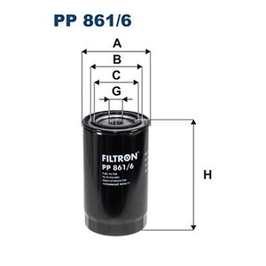 PP 861 6  Fuel filter FILTRON  - Top1autovaruosad