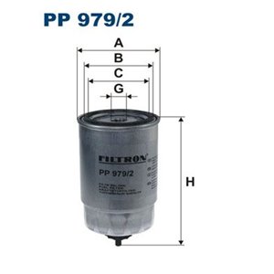 PP 979/2 FILTRON Kütusefilter     