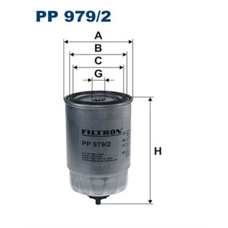 PP 979/2 Топливный фильтр FILTRON     