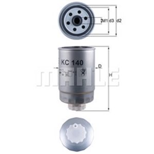 KC 140 Fuel Filter KNECHT - Top1autovaruosad