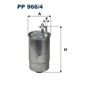 PP 966/4 Bränslefilter FILTRON - Top1autovaruosad