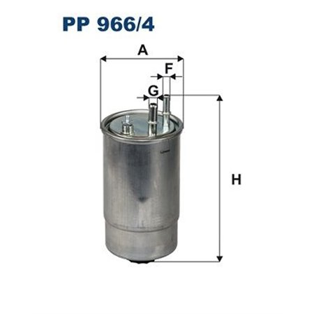 PP 966/4 Bränslefilter FILTRON