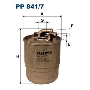 PP 841 7  Fuel filter FILTRON  - Top1autovaruosad