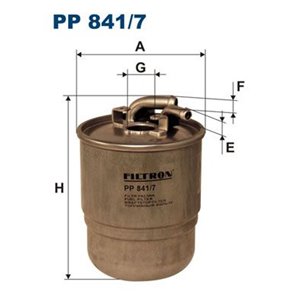 PP 841/7 Fuel Filter FILTRON - Top1autovaruosad