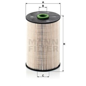 PU 936/1 x Kütusefilter MANN-FILTER - Top1autovaruosad