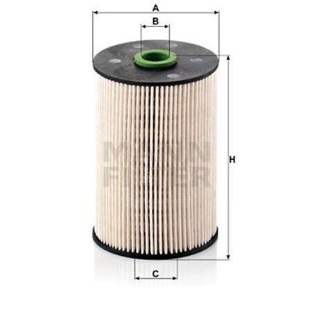 PU 936/1 x Fuel Filter MANN-FILTER