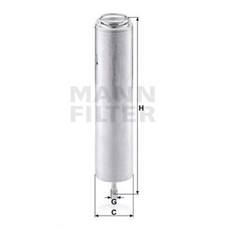 WK 5002 x Fuel Filter MANN-FILTER