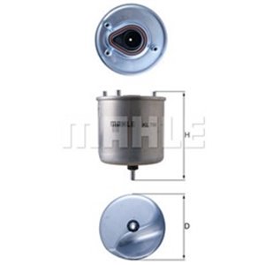 KL 788 Fuel Filter KNECHT - Top1autovaruosad