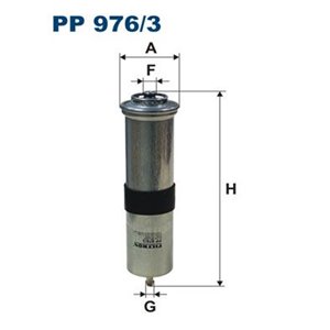 PP 976/3 Fuel Filter FILTRON - Top1autovaruosad