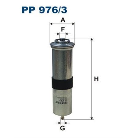 PP 976/3 Топливный фильтр FILTRON     
