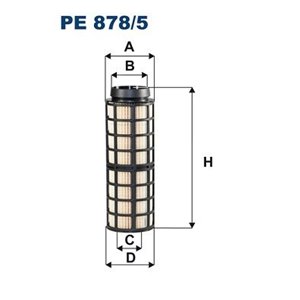 PE 878/5 Bränslefilter FILTRON - Top1autovaruosad