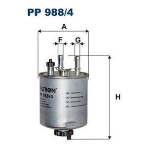 PP 988/4 Bränslefilter FILTRON - Top1autovaruosad