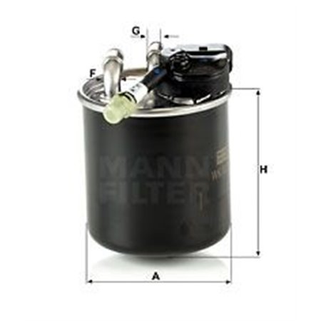 WK 820/17 Fuel Filter MANN-FILTER