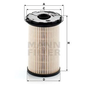 PU 7002 x Fuel Filter MANN-FILTER - Top1autovaruosad