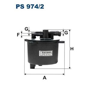 PS 974 2 Топливный фильтр FILTRON      - Top1autovaruosad
