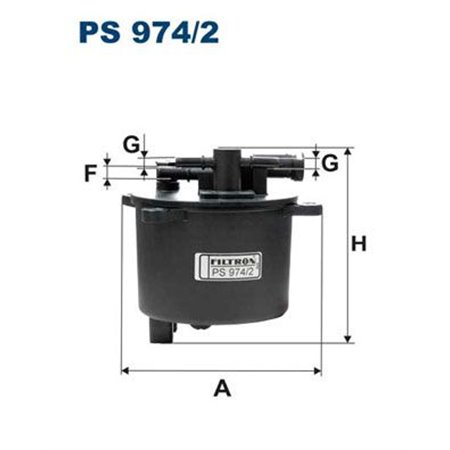 PS 974/2 Polttoainesuodatin FILTRON