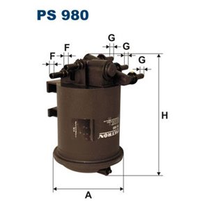 PS 980 Polttoainesuodatin FILTRON - Top1autovaruosad