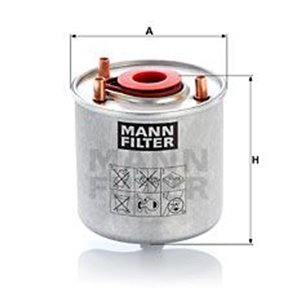 WK 9046 Z  Fuel filter MANN FILTER  - Top1autovaruosad
