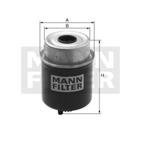 WK 8137  Fuel filter MANN FILTER 