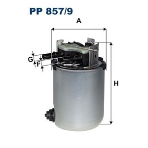 PP 857 9 Топливный фильтр FILTRON      - Top1autovaruosad