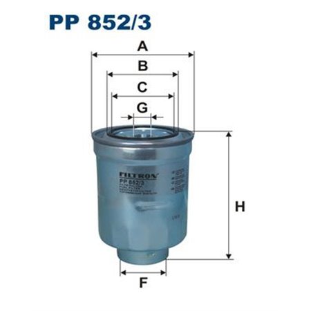 PP 852/3 Fuel Filter FILTRON