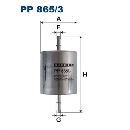 PP 865/3 Kütusefilter FILTRON