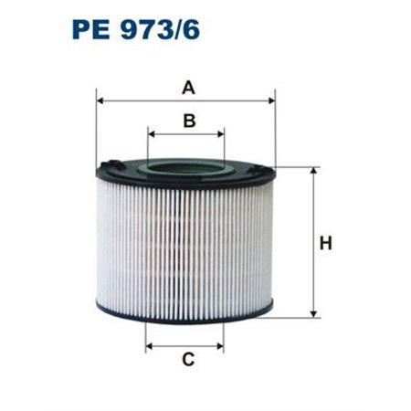 PE 973/6 Polttoainesuodatin FILTRON