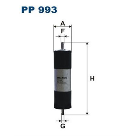 PP 993 Kütusefilter FILTRON