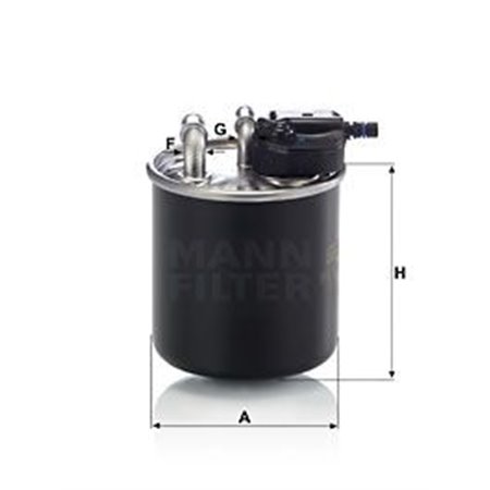 WK 820/15 Fuel Filter MANN-FILTER