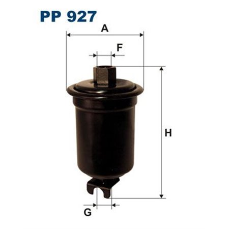 PP 927 Топливный фильтр FILTRON