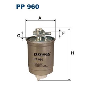 PP 960 Kütusefilter FILTRON - Top1autovaruosad