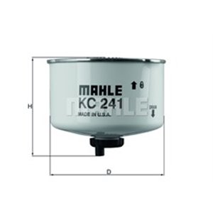 KC 241D Топливный фильтр KNECHT - Top1autovaruosad