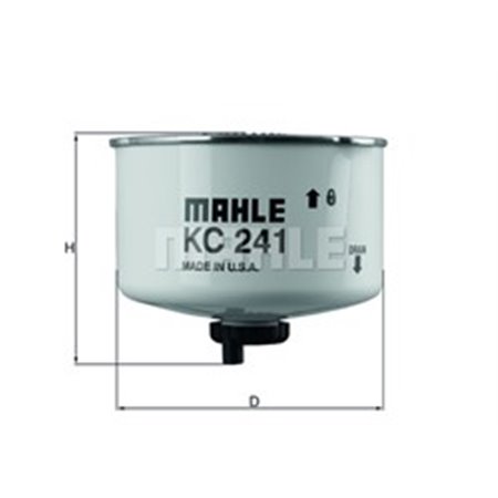 KC241D  Fuel filter KNECHT 