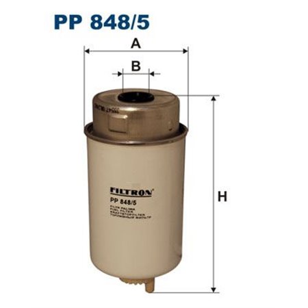 PP 848/5 FILTRON Kütusefilter     