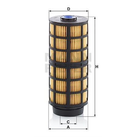 PU 7004 z Bränslefilter MANN-FILTER