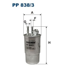 PP 838/3 FILTRON Kütusefilter     
