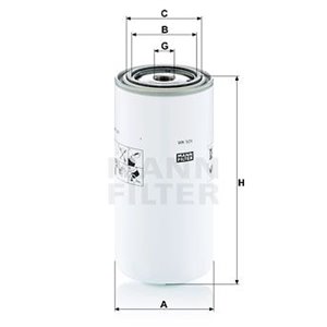 WK 929 X  Fuel filter MANN FILTER 