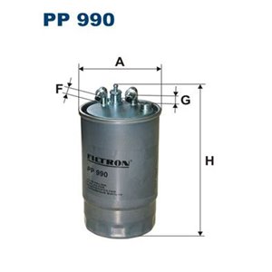 PP 990 Топливный фильтр FILTRON      - Top1autovaruosad
