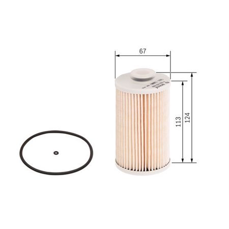 F 026 402 829 Fuel Filter BOSCH